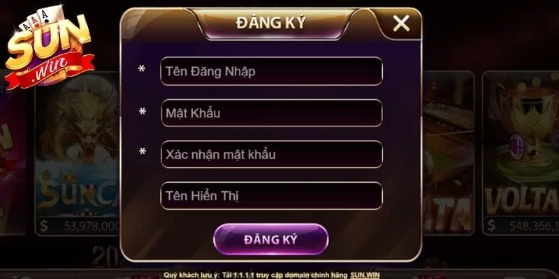 Đăng Ký Sunwin - Hướng Dẫn Mở Tài Khoản An Toàn 100% 10 Sunwin Chi tiết từng bước đăng ký Sunwin cho bạn mới tham gia