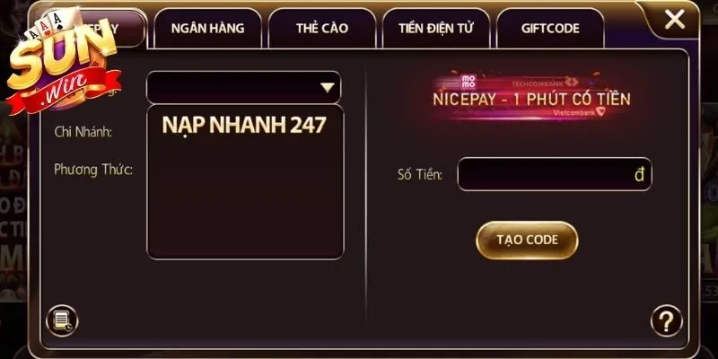 Nạp Tiền Sunwin Siêu Tốc An Toàn Cho Mọi Hội Viên Mới 10 Sunwin Tổng hợp phương thức nạp tiền Sunwin hiệu quả nhất
